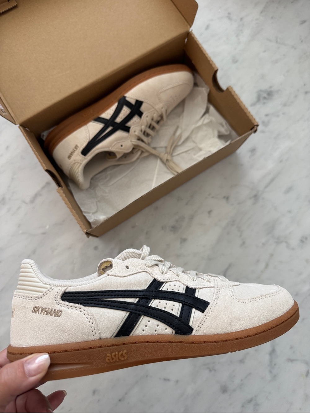 Skyhand OG Asics New in Box Beige Sneakers